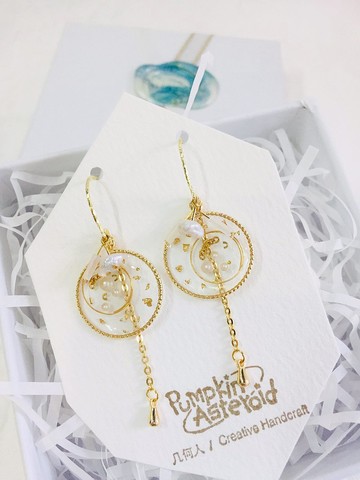 pumpkin小姐的約會-夏日圓舞曲I 耳飾\耳鉤