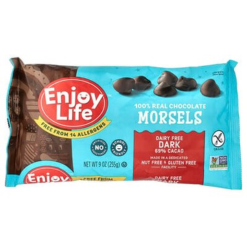 Enjoy Life Foods, Morsels，黑巧克力，69% 可可，9 盎司（255 克）