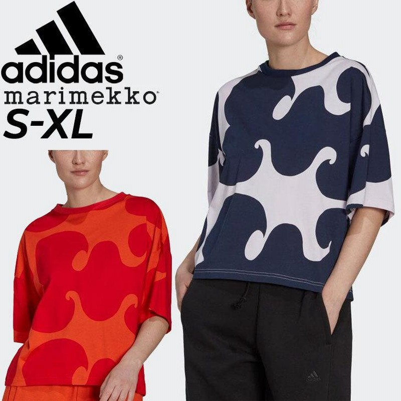 adidas　marimekko　スポーツウェア アディダス マリメッコ 半袖Tシャツ レディース/adidas