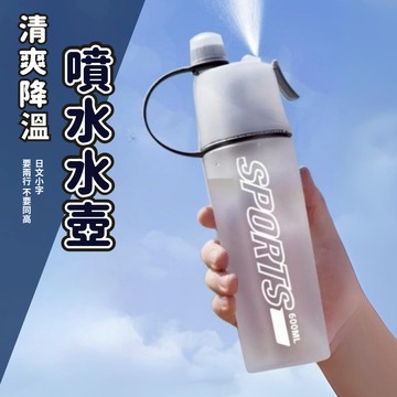🔥現貨免運 隔日到貨🔥噴水水壺 水壺 冷水壺 運動水壺 透明水壺 創意水壺
