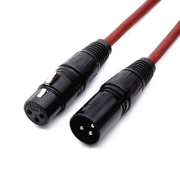 易控王 5米 佳能公轉佳能母/XLR公轉XLR母/麥克風延長線 / XLR to XLR (30-265)