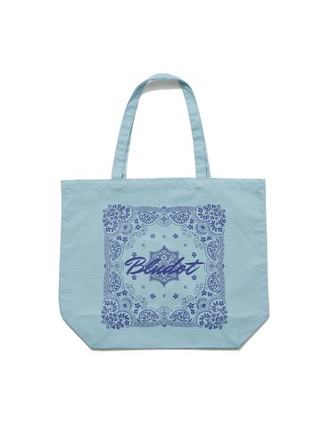 Bandana Print Cotton Canvas Large Bag