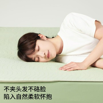 躺島山野瓜自然機能涼席透氣軟床笠可折疊機洗夏冰絲席單雙人家用