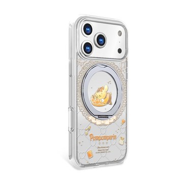 三麗鷗 iPhone 17 軍規360旋轉磁吸立架殼-魔鏡布丁狗