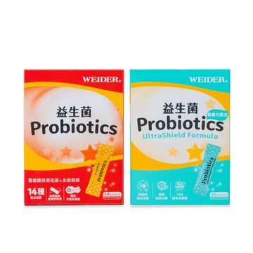 威德 益生菌 30包 & 益生菌 保護力配方 30包