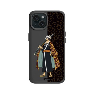 iPhone 15 SolidX 黑 - 航海王 One Piece - 和之國系列-武士羅