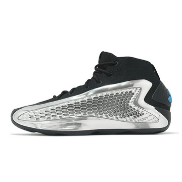 adidas 籃球鞋 A.E. 1 Silver Metallic 男鞋 黑 銀 愛德華茲 愛迪達 JI0424