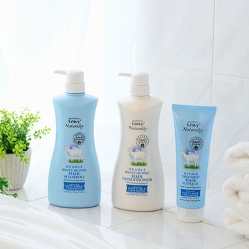 【領券滿額折100】 原裝進口 AXIS Leivy Naturally 山羊奶保濕胺基酸洗髮乳&潤髮乳