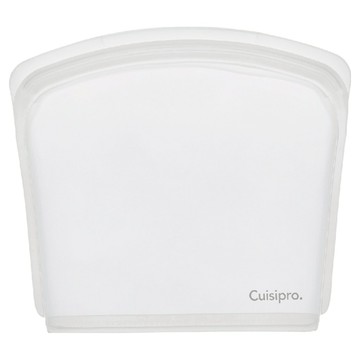 Cuisipro. 白金矽膠密封食物袋 800ml 白色  1個容器  1個