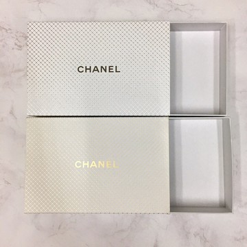 Chanel 香奈兒 金色/銀色質感禮物盒 禮盒《小乖小舖》