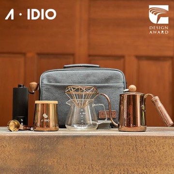 【AIDIO 阿迪優】鈦金職人手沖咖啡隨行組