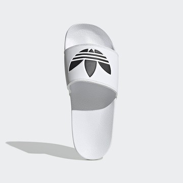 ADIDAS 愛迪達 ADILETTE LITE 拖鞋 男女鞋 運動 三葉草 白黑 FU8297