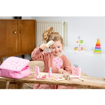 荷蘭New Classic Toys 小小彩妝師遊戲組-18290
