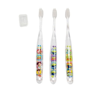 Skater 幼兒牙刷 附刷毛蓋 3-5歲  玩具總動員  3支  1組