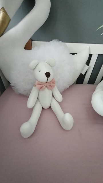 Teddy bear in Tilda style. Bears are made in a professional