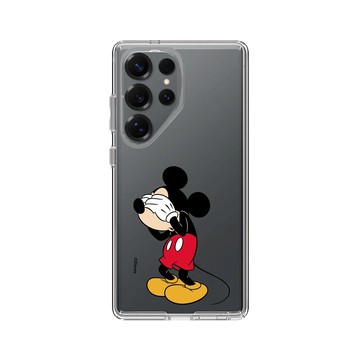 Galaxy S25 Ultra Clear 透明 - 迪士尼-米奇 Mickey - 遮眼米奇