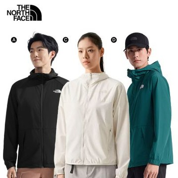【The North Face】輕薄防護｜吸濕排汗速乾機能連帽外套(多款任選)