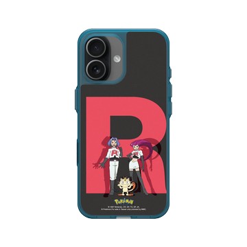 iPhone 17 Clear (相機按鈕) 夜幕藍 - 寶可夢 Pokemon - 火箭隊的感覺呀