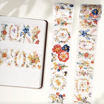 浮彩錄 PET 和紙膠帶 5米卷