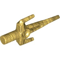 樂高配件 1.5 x 3.5 x 0.5 珍珠金色 98139