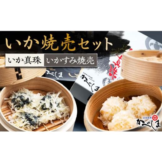 ふるさと納税 佐賀県 江北町 かべしまのいか焼売 2種セット タレ付き いか真珠 いかすみ焼売 [HCL001]