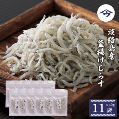 淡路島産 釜揚げしらす 40g×11袋