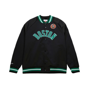 Mitchell & Ness NBA LIGHTWEIGHT SATIN JACKET VINTAGE LOGO CELTICS 男 其他外套 SJKT6296-BCEYYPPPBLCK