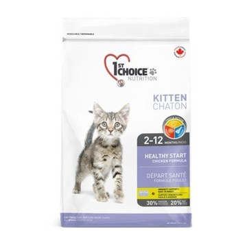 1st CHOICE瑪丁第一優鮮寵物健康食譜-低過敏幼貓配方 10Kg(買二件送寵喵樂-貓草玩具1個隨機)