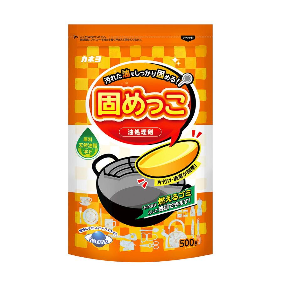 油処理剤 固めっ子 500g カネヨ石鹸 | LINEショッピング