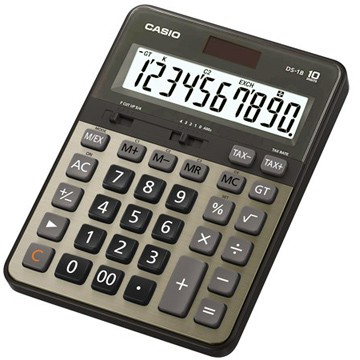 Casio 頂級10位數桌上型計算機DS-1B-GD