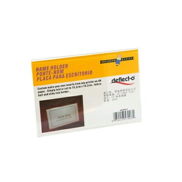 【文具通】Deflect-o 迪多 L型標示架(橫式)-4x6 DT6800501【APP滿額下單10%點數(單一帳號最高1000點)】4/30止