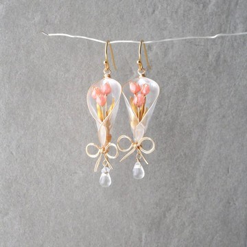 鬱金香 Bouquet 耳環 / 耳夾