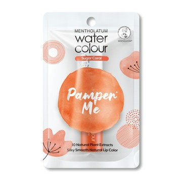 Mentholatum曼秀雷敦Water Color水彩潤唇膏-暖陽橙