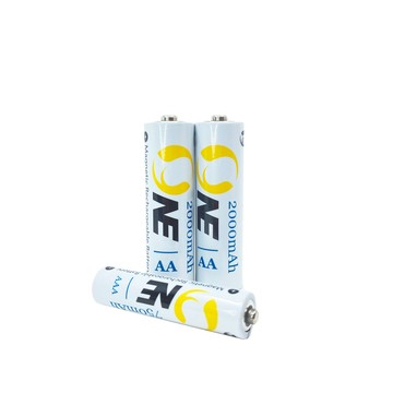 o-one 3號電池 磁吸式充電電池 鋰聚合物磁吸式充電 重複使用 2000mAh(2入組)