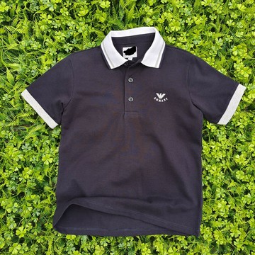 小鷹男童裝男寶寶兒童夏款夏季純棉珠地網眼短袖翻領T恤衫POLO衫