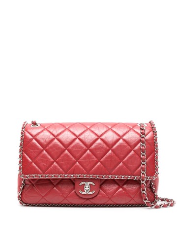CHANEL Pre-Owned - 2020 Running Chain shoulder bag - women - Metal/Leather - One Size - Red