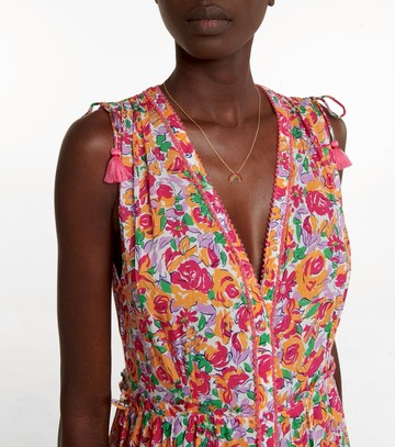 Poupette St Barth Ivy tiered maxi dress