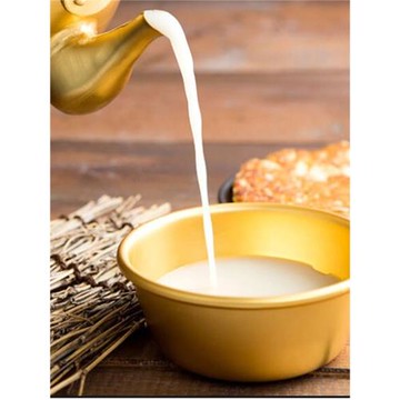 韓國瑪格麗米酒碗黃鋁碗酒碗餐飲店專用碗酒杯碗米飯小碗大號