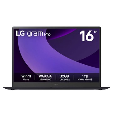 gram Pro 16'' Windows 11 Home 極致輕薄AI筆電 - 曜石黑 (Intel® Core™ Ultra 7) - 16Z90TR-E