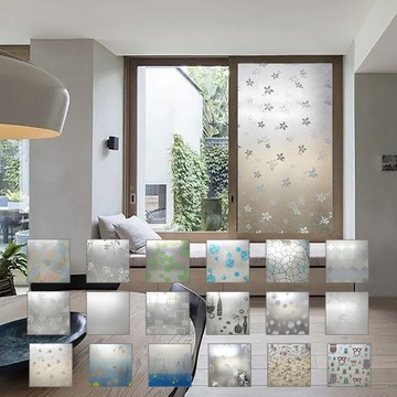 裝飾壁貼/玻璃貼 【Homemake】45*200cm DIY彩繪自黏玻璃窗貼-1入(防曬/遮陽/玻璃貼/保護隱私/美化佈置)