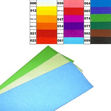 【文具通】Beatrix Peacock Crepe 崧億 皺紋紙 070 1/2 黃綠色 P1040021