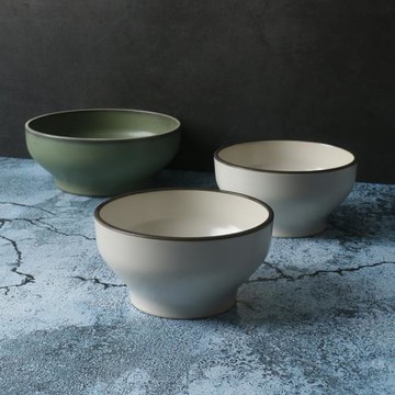 【某牌 孤品】日式復古米飯碗【高端 新骨瓷】家用特色陶瓷湯面碗