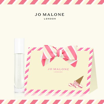 享粉紅禮盒及冰淇淋布貼【Jo Malone London】  覆盆莓奶霜冰淇淋香水 10ml​  | 線上獨家 | 香水禮物