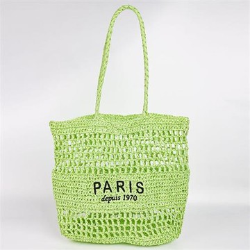 【米蘭精品】現貨+預購 女草編包手提包渡假單肩側背包大容量藤編織包包-多色鏤空刺繡6色74ly19