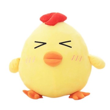 公仔玩偶可愛網紅小黃雞小雞抱枕玩偶兒童布娃娃毛絨玩具萌    都市時尚