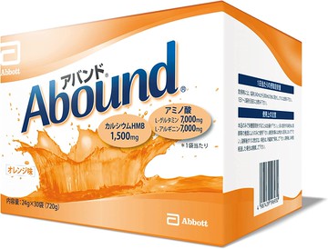 Abound 胺基酸・鈣 橙味營養補充粉  24g×30袋