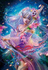 A4等級以上 ☆新品未開封☆ 深泉万葉『刀雅の舞』1000ピース パズル