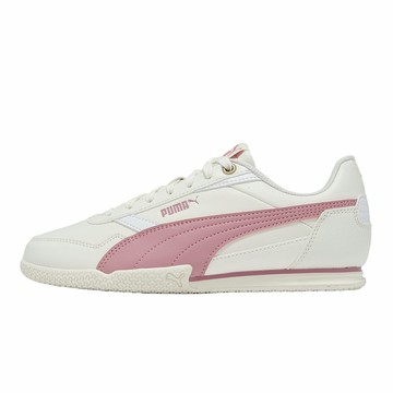 Puma 休閒鞋 Bella Donna L 女鞋 米白 粉 復古 皮革 402672-04