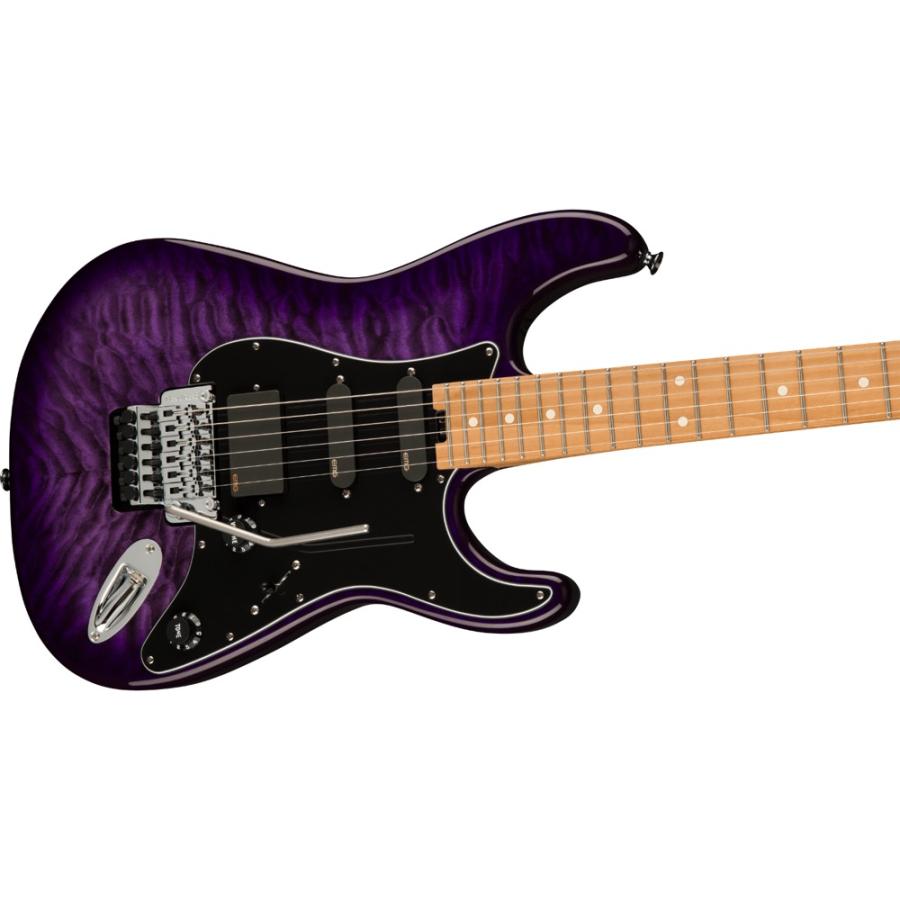 Charvel Marco Sfogli Signature Pro-Mod So-Cal Style HSS FR CM QM Transparent Purple Burst エレキギター