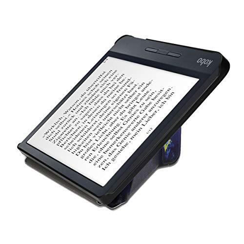 kwmobile 対応: Kobo Libra H2O ケース 折り紙式 reader 全面保護 スタンド 電子書籍 カバー ドリームフォレストデ